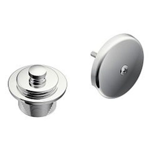 Main product image of Chrome Push-n-lock Tub Drain Kit With 1-1/2" Threads, T90331