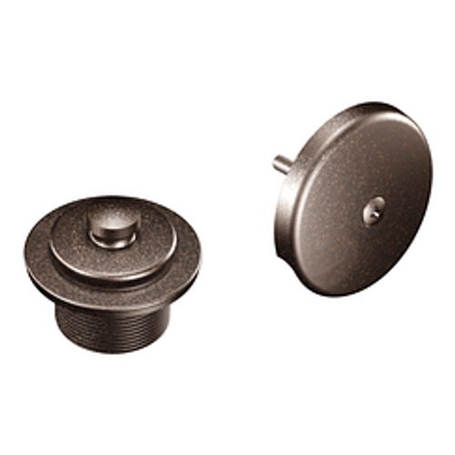 Main product image of Oil Rubbed Bronze Push-n-lock Tub Drain Kit With 1-1/2" Threads, T90331ORB