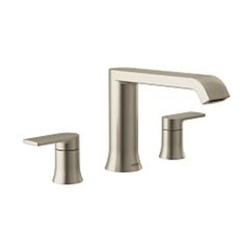 Main product image of Genta Lx Brushed Nickel 2 Handle Roman Tub Faucet, T908BN