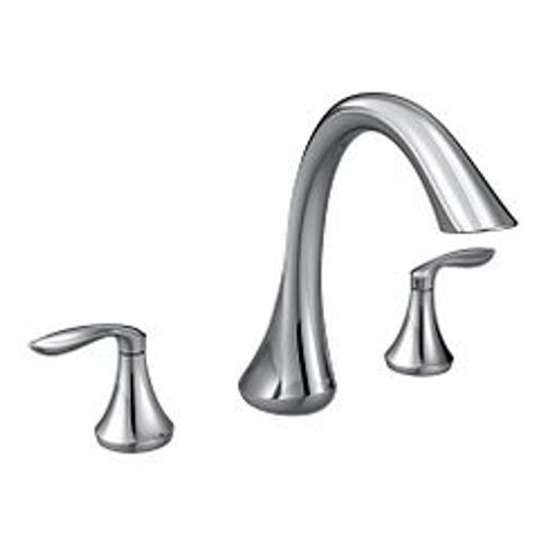 Main product image of Eva Chrome 2 Handle Roman Tub Faucet