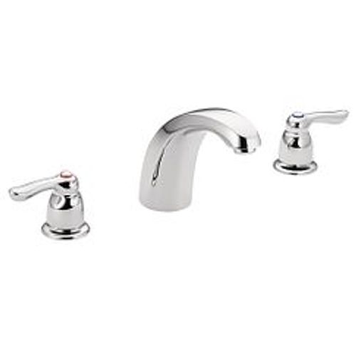 Main product image of Chateau Chrome 2 Handle Roman Tub Faucet, 7" Spout Reach, T994