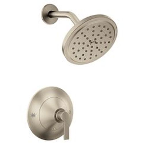 Main product image of Doux Brushed Nickel Posi-temp Rainshower Trim, 2.5 Gpm, TS2202BN