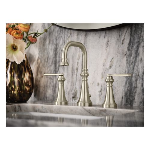 TS44102BN - Moen TS44102BN - Colinet Brushed Nickel 2 Handle Bathroom ...