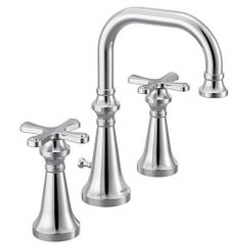 Main product image of Colinet Chrome 2 Handle Bathroom Faucet, Widespread, TS44103