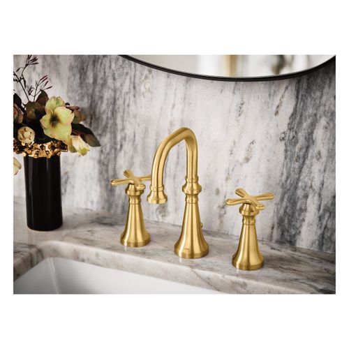 TS44103BG - Moen TS44103BG - Colinet Brushed Gold 2 Handle Bathroom ...