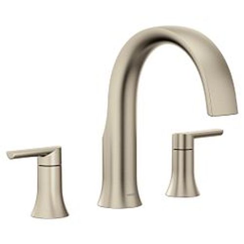Main product image of Doux Brushed Nickel 2 Handle Roman Tub Faucet, 8.4" Spout Reach, TS983BN