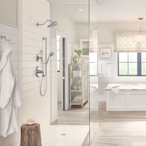 Main product image of Belfield Chrome M-core 3-series Shower Trim, 2.5 Gpm, UT3312