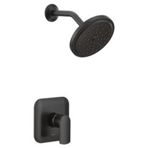 Main product image of Rizon Matte Black Eco Performance M-core 3-series Shower Trim, 1.75 Gpm, UT3812EPBL