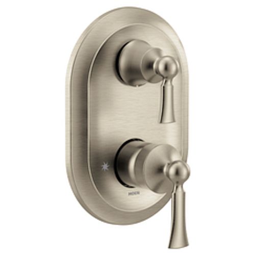 Main product image of Wynford Brushed Nickel M-core 3-series w/ Integrated Transfer Valve Trim, UT5500BN