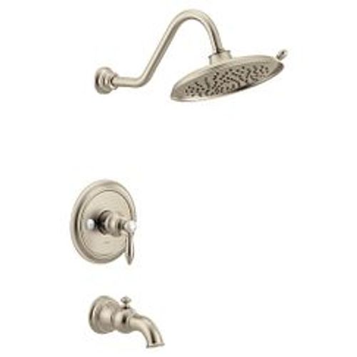 Main product image of Weymouth Brushed Nickel M-core 3-series Tub And Rainshower Trim, 2.5 Gpm, UTS33103BN