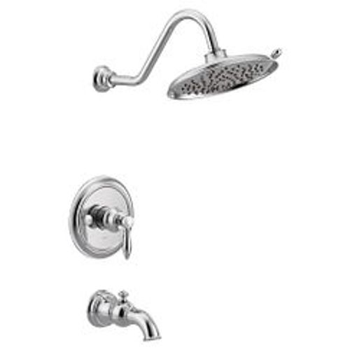 Main product image of Weymouth Chrome Eco Performance M-core 3-series Tub And Rainshower Trim, 1.75 Gpm, UTS33103EP
