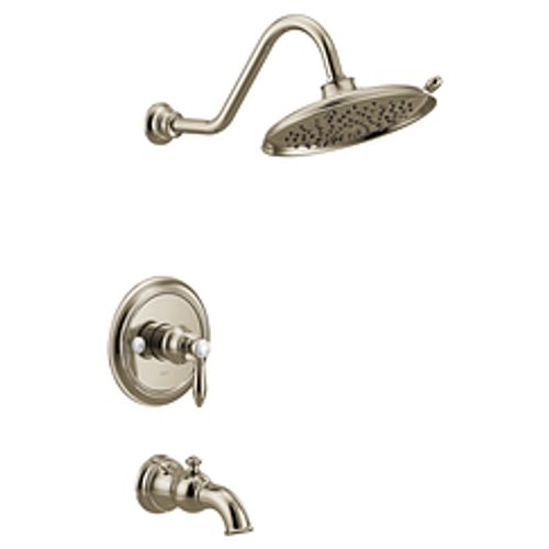 Main product image of Weymouth Polished Nickel Eco Performance M-core 3-series Tub And Rainshower Trim, 1.75 Gpm, UTS33103EPNL