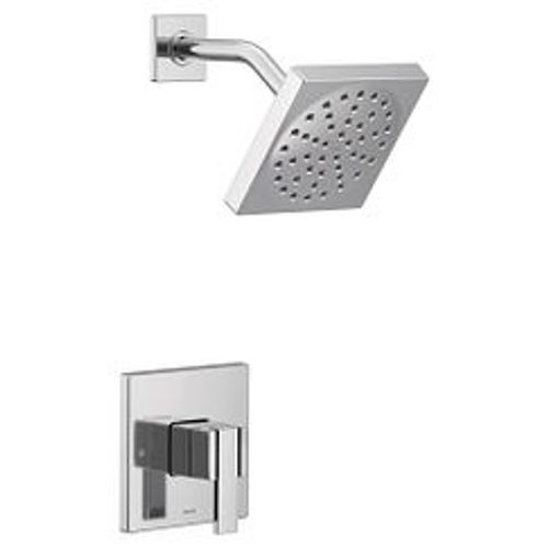 Main product image of 90 Degree Chrome M-core 3-series Rainshower Trim, 2.5 Gpm, UTS3715