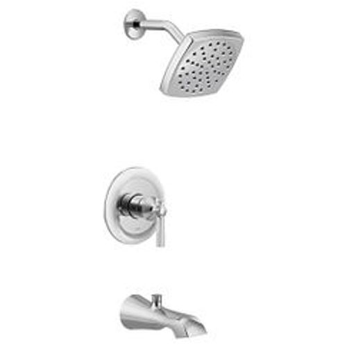 Main product image of Flara Chrome M-core 3-series Tub And Rainshower, 2.5 Gpm, UTS3913EP