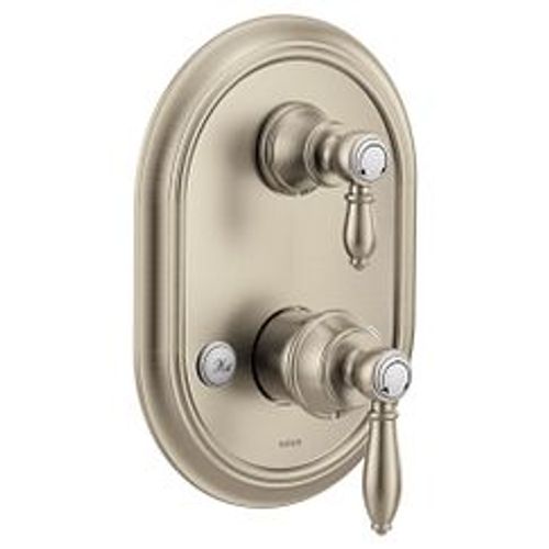 Main product image of Weymouth Brushed Nickel M-core 3-series w/ Integrated Transfer Valve Trim, UTS4311BN