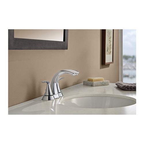 Main product image of Darcy 2 Handle Low Arc Bathroom Faucet , WS84550 (Chrome)