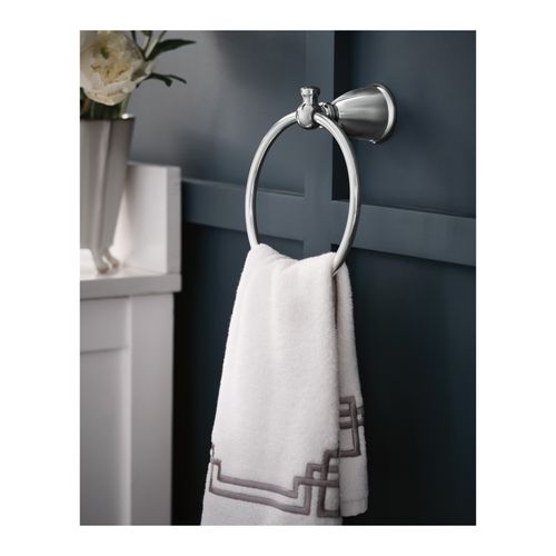 Y3186CH Moen Y3186CH Caldwell Chrome Towel Ring   Moen Y3186ch 1 