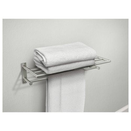 Y5794BN Moen Y5794BN Arlys Brushed Nickel Towel Shelf