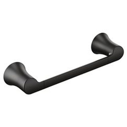 Main product image of Doux Matte Black Hand Towel Bar, YB0286BL