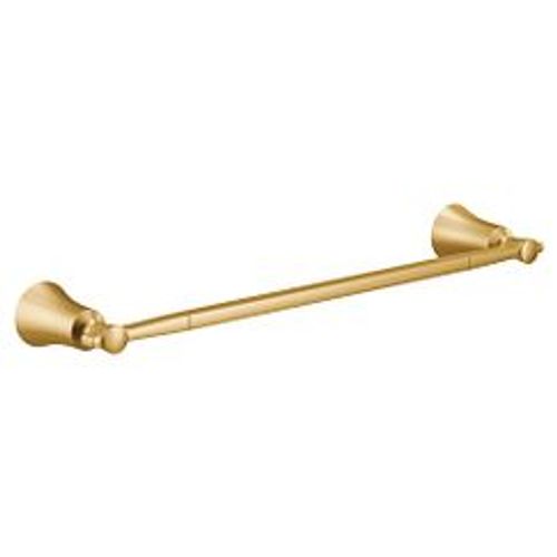 Main product image of Flara Brushed Gold 18" Towel Bar, YB0318BG