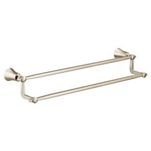 Main product image of Flara Polished Nickel 24" Double Towel Bar, YB0322NL
