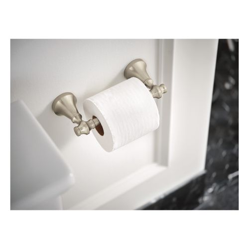 Moen BP5380SN Yorkshire European Paper Holder - Satin Nickel