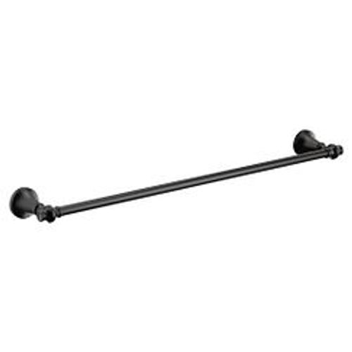 Main product image of Colinet Matte Black 24" Towel Bar, YB0524BL