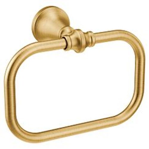 Main product image of Colinet Brushed Gold Towel Ring, YB0586BG