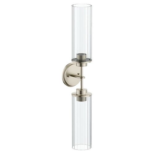 Main product image of 2 Globe Bath Vanity Light (Brushed Nickel), YB1762BN