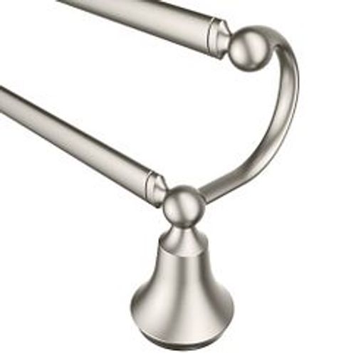 Main product image of Wynford Brushed Nickel 24" Double Towel Bar, YB5222BN