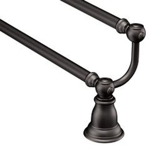 Main product image of Kingsley Wrought Iron 24" Double Towel Bar, YB5422WR
