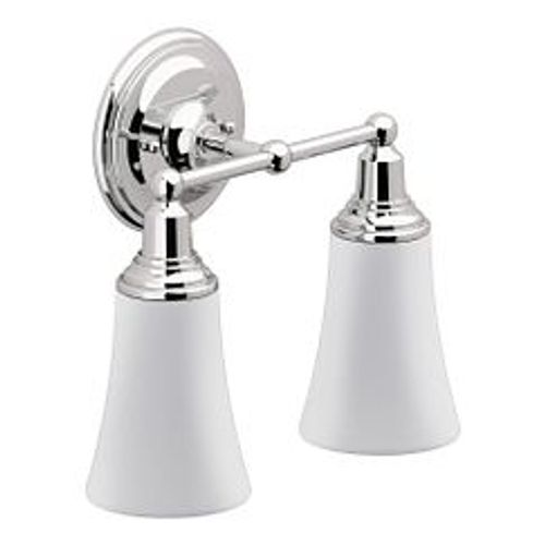 Main product image of Rothbury Chrome 2 Globe Bath Light, YB8262CH