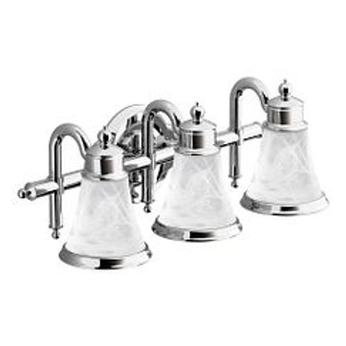 Main product image of Waterhill Chrome 3 Globe Bath Light, YB9863CH