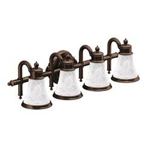 Main product image of Waterhill Oil Rubbed Bronze 4 Globe Bath Light, YB9864ORB