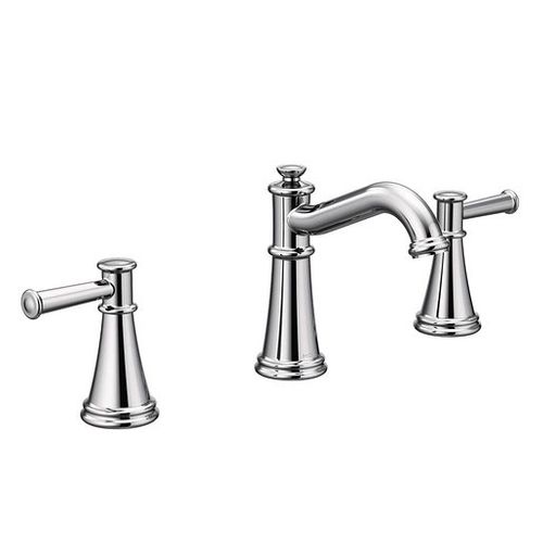 Main product image of Belfield Chrome 2 Handle Bathroom Faucet, Widespread, TV6405
