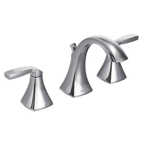 Main product image of Voss Two Handle High Arc Bathroom Faucet (Chrome), TV6905BG