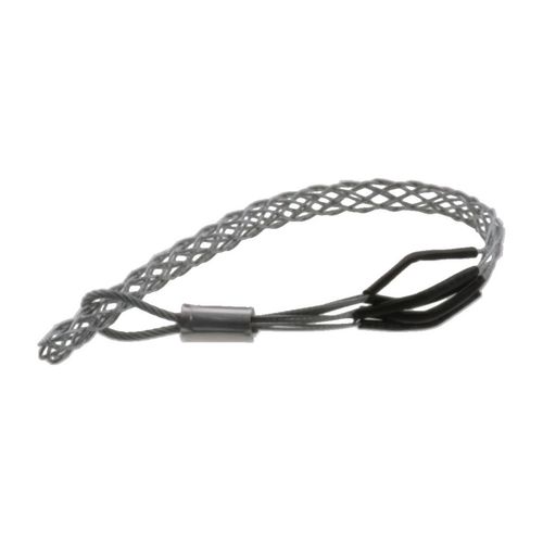 Main product image of Woodhead 0.37-0.49" Flexible Eye, Single Weave, Closed Mesh, Junior Duty Galvanized Steel Pulling Grip, 35971
