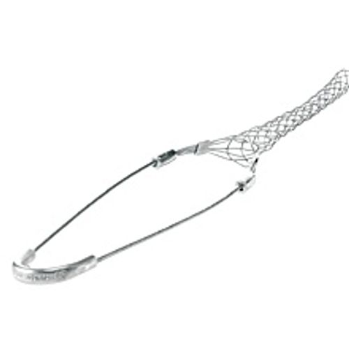 Main product image of Woodhead 0.4-0.56" Single Eye, Single Weave, Closed Mesh, Galvanized Steel, Support Grip, 36564
