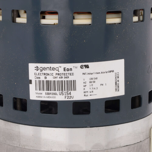 Main product image of 120/240v Programmed Motor 1/2 HP, MOT09229