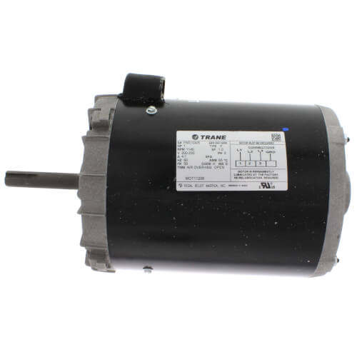 MOT11206 - Trane MOT11206 - 56 Frame Frame Motor, 200-230V, 1 HP, 1140 ...