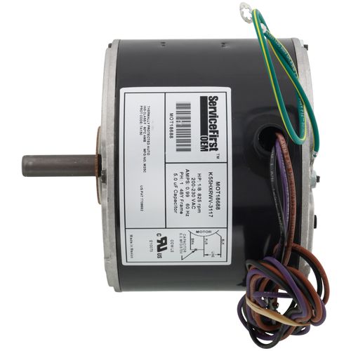 Main product image of Fan Motor- 1/8HP 200-230V 825RPM, MOT18688