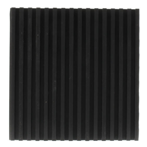 MP4 DiversiTech MP4 Rubber AntiVibration Pad, 4" x 4" x 3/8"