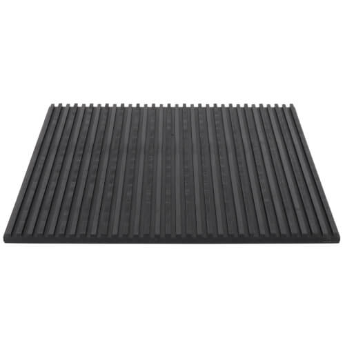 MP8 DiversiTech MP8 Rubber AntiVibration Pad, 8" x 8" x 3/8"