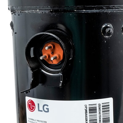 Main product image of 43,000 BTU LG Refrigeration Scroll Compressor, 208/230V, 3 PH, 3-1/2 HP, MBA029RAA