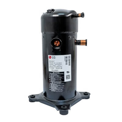 Main product image of 43,000 BTU LG Refrigeration Scroll Compressor, 208/230V, 3 PH, 3-1/2 HP, MBA029RAA
