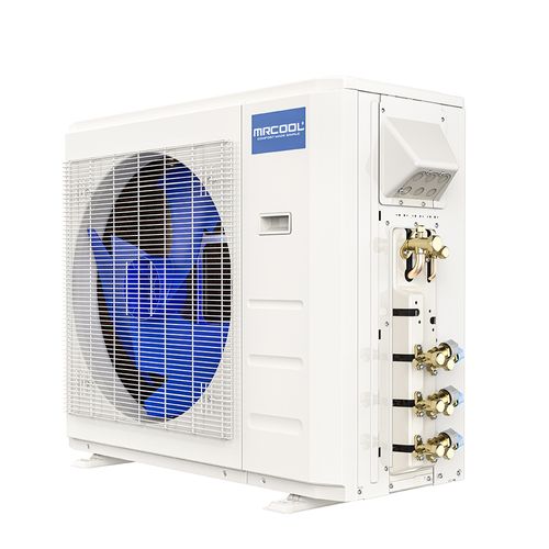 Main product image of DIY 5th Gen Multi-Zone 27,000 BTU, R-454B, 23 Seer Up to 4-Zone Heat Pump Condenser Outdoor Unit (230V)