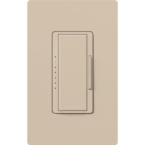 Main product image of Maestro Wireless 3-Wire Dimmer for Ballast/LED Driver, 6A, 1 Pole/Multi-Location, 120/277V, Taupe