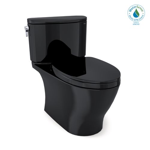 Main product image of MS442124CUF#51 Nexus 1.0 GPF 2-Piece Elongated 1.0 GPF Universal Height Toilet w/ SS124 Softclose Seat, Washlet+ Ready (Ebony)