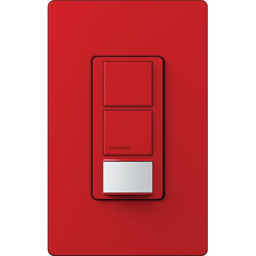 Main product image of Maestro Partial-On Dual Circuit Motion Sensor Switch, 6A Light, 120-277V, 1 Pole, Ground or Hot