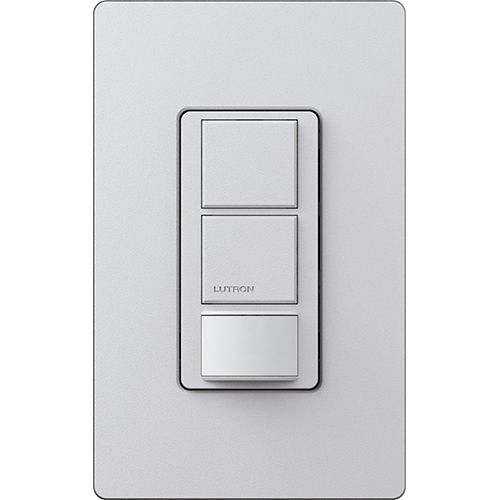 Main product image of Maestro Partial-On Dual Circuit Motion Sensor Switch, 6A Light, 120-277V, 1 Pole, Ground or Palladium